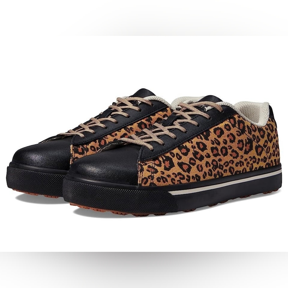 NWB Rocky Work Sneakers Leopard Composite Toe ASTM Safety Shoes Womens 8.5‎ M